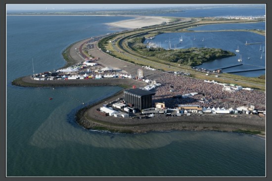 scène de festival